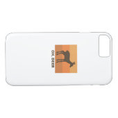 Oh Deer Classic Simple Design Case-Mate iPhoneケース (裏面(横))