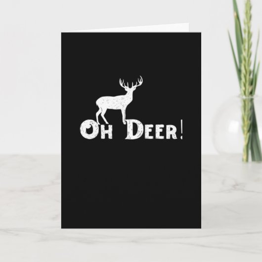 Oh Deer Clean Graphic Style カード (正面)