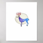 Oh Deer Clean Graphic Style  ポスター (正面)