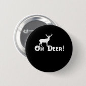 Oh Deer Clean Graphic Style  缶バッジ (正面&裏面)