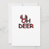 Oh Deer Clean Layout シーズンカード (正面)