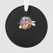 Oh Deer Clean Minimal Style オーナメント (正面)