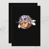 Oh Deer Clean Minimal Style シーズンカード (正面/裏面)