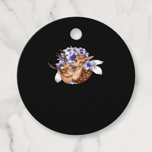 Oh Deer Clean Minimal Style フェイバータグ (正面)