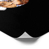 Oh Deer Clean Minimal Style  ポスター (角)