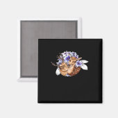 Oh Deer Clean Minimal Style  マグネット (正面/裏面)