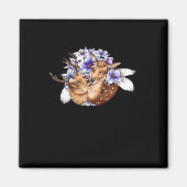 Oh Deer Clean Minimal Style  マグネット (正面)