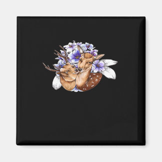 Oh Deer Clean Minimal Style  マグネット