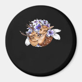 Oh Deer Clean Minimal Style  マグネット (正面)