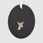 Oh Deer Clean Modern  オーナメント (正面)