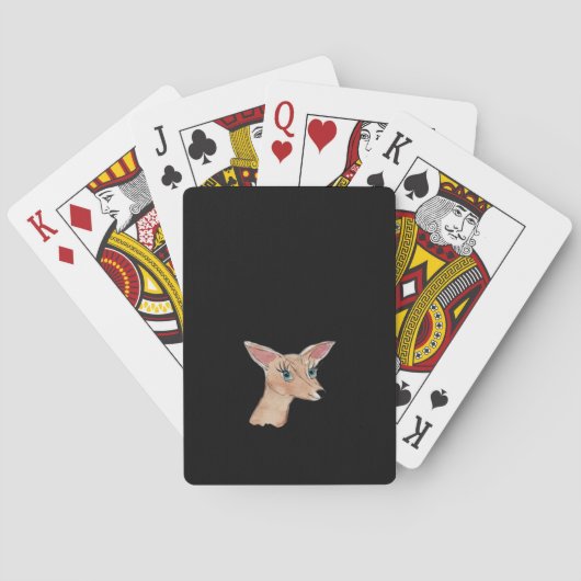 Oh Deer Clean Modern トランプ (裏面)