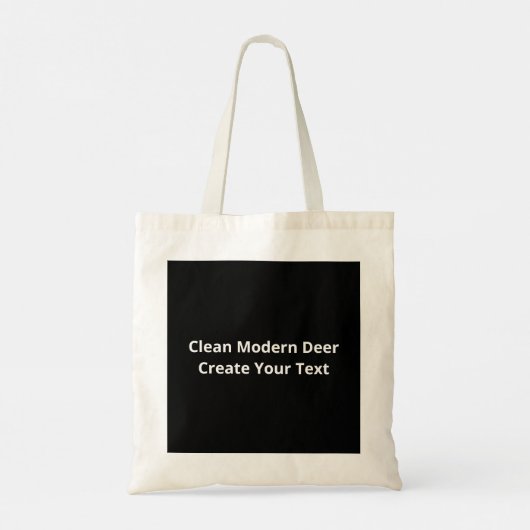 Oh Deer Clean Modern  トートバッグ (裏面)