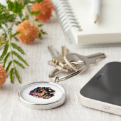 Oh Deer Contemporary Graphic Vibe  キーホルダー (側面)