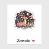 Oh Deer Contemporary Graphic Vibe  シール (シート)