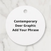 Oh Deer Contemporary Graphic Vibe フェイバータグ (裏面)