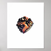 Oh Deer Contemporary Graphic Vibe  ポスター (正面)