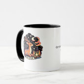 Oh Deer Contemporary Graphic Vibe マグカップ (正面左)