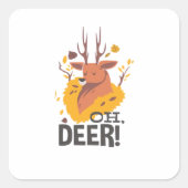 Oh Deer Contemporary Minimal Look  スクエアシール (正面)