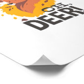 Oh Deer Contemporary Minimal Look  ポスター (角)