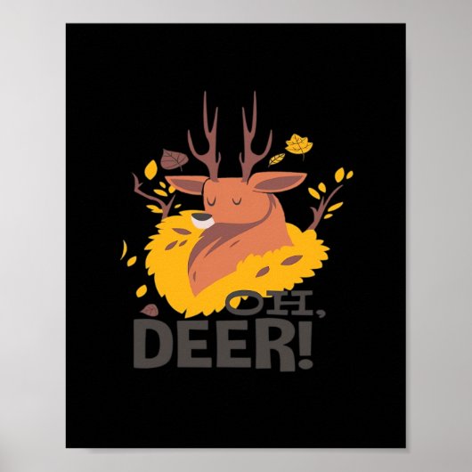 Oh Deer Creative Design ポスター (正面)