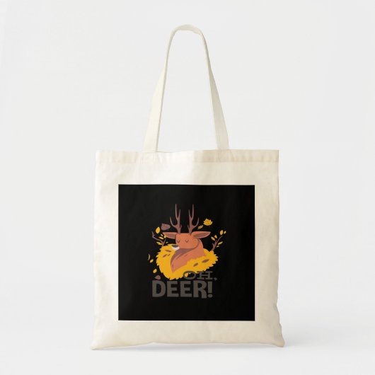 Oh Deer Creative Design Tote Bag トートバッグ (正面)