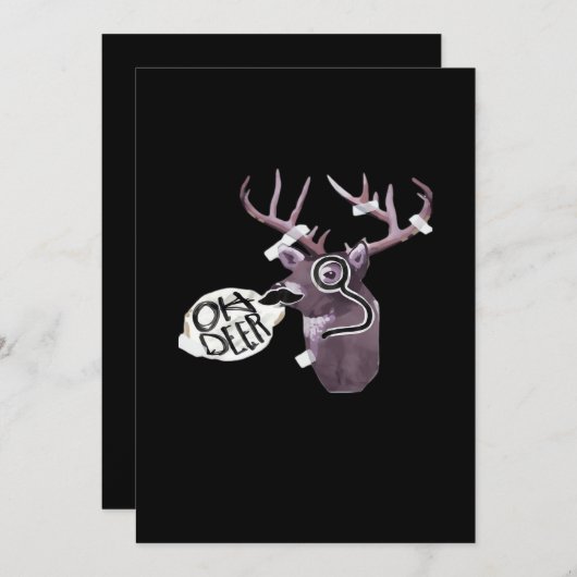 Oh Deer Creative Signature Design シーズンカード (正面/裏面)