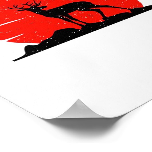 Oh Deer Cute Style  ポスター (角)