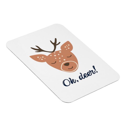 Oh Deer Deer Love Save The Deer Creative Design  マグネット (右側)