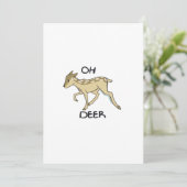 Oh Deer Elegant Timeless Style シーズンカード (スタンド正面)