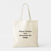 Oh Deer Elegant Timeless Style Tote Bag トートバッグ (裏面)