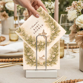 Oh Deer Forest Baby Shower スタンダードカクテルナプキン