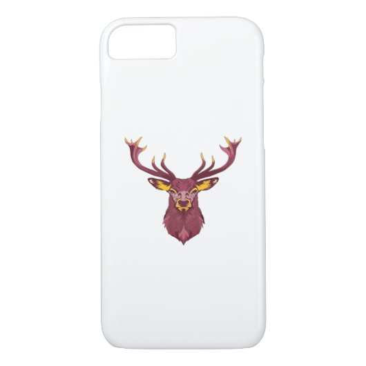 Oh Deer Fresh Modern Design Case-Mate iPhoneケース (裏面)