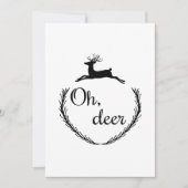 Oh Deer Funny Style Design シーズンカード (正面)