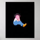 Oh Deer Graphic Artistic Design  ポスター (正面)