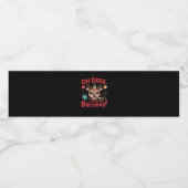 Oh Deer Its My Birthday Cute Reindeer Festive Styl ペットボトルラベル (シングルラベル)