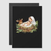 Oh Deer Mary Nativity Scene Christmas Jesus   (正面/裏面)