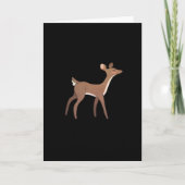 Oh Deer Me Whimsical Creative Design カード (正面)