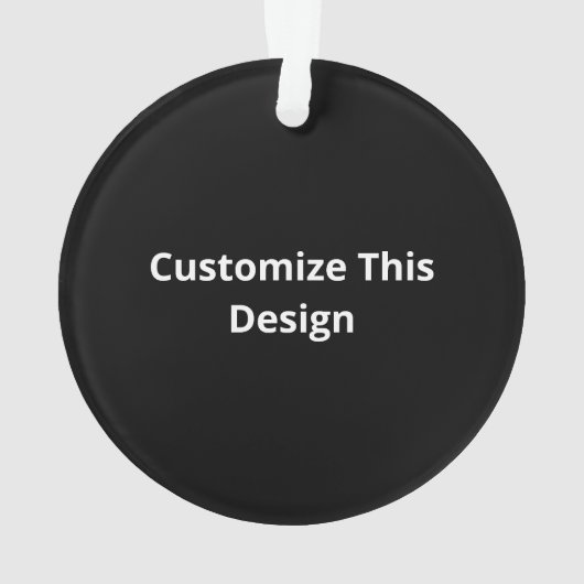 Oh Deer Minimal Aesthetic オーナメント (裏面)