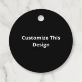 Oh Deer Minimal Aesthetic フェイバータグ (裏面)