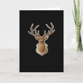 Oh Deer Minimal Design カード (正面)