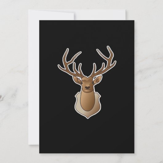 Oh Deer Minimal Design シーズンカード (正面)