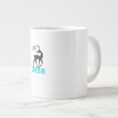 Oh Deer Minimal Design ジャンボコーヒーマグカップ (正面右)