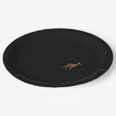 Oh Deer Minimal Design  ペーパープレート (アングル)