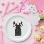 Oh Deer Minimal Design  ペーパープレート (パーティー)