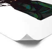 Oh Deer Minimal Design ポスター (角)