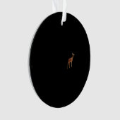 Oh Deer Minimal Design Acrylic Ornament オーナメント (正面)