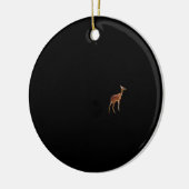 Oh Deer Minimal Design Ornament セラミックオーナメント (左)