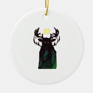 Oh Deer Minimal Design Ornament セラミックオーナメント