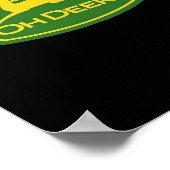 Oh Deer Minimal Modern Design ポスター (角)