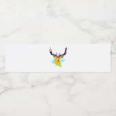Oh Deer Minimal Rustic Style ペットボトルラベル (シングルラベル)